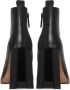 Cesare Gaspari Leren Stiletto Enkellaarzen Black Dames - Thumbnail 5