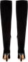 Cesare Gaspari Leren Stiletto Enkellaarzen Black Dames - Thumbnail 5