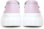 Cesare Gaspari Leren Urban Platform Loafers Roze Pink Dames - Thumbnail 7