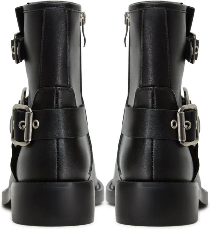 Cesare Gaspari Biker Enkellaarzen Black Dames