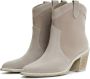 Cesare Gaspari Luxe Block Heeled Cowboy Boots Gray Dames - Thumbnail 2
