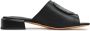 Cesare Gaspari Luxe Block Heeled Slippers Beatriz Black Dames - Thumbnail 8