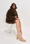 Cesare Gaspari Luxe Block Heels Pumps Beige Dames - Thumbnail 2