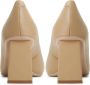 Cesare Gaspari Luxe Block Heels Pumps Beige Dames - Thumbnail 9