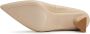 Cesare Gaspari Luxe Block Heels Pumps Beige Dames - Thumbnail 10