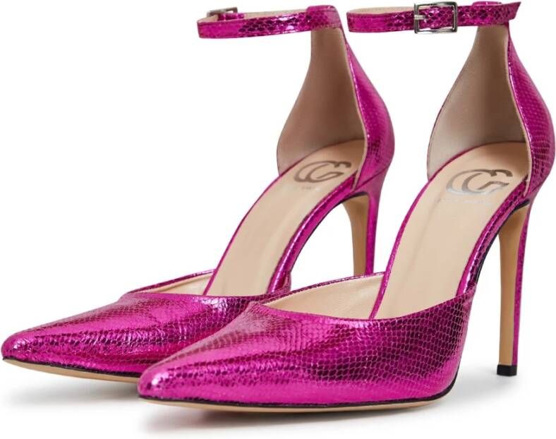 Cesare Gaspari Luxe hoge hakken pumps Roze Pink Dames