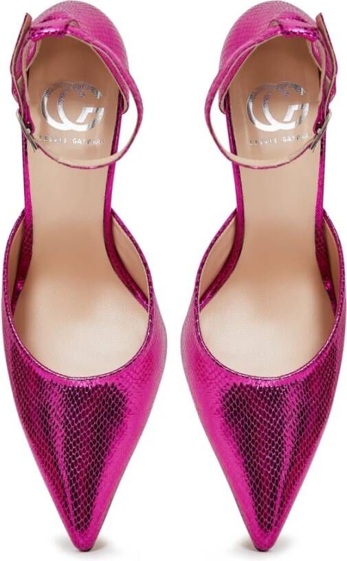 Cesare Gaspari Luxe hoge hakken pumps Roze Pink Dames