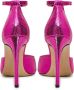 Cesare Gaspari Luxe hoge hakken pumps Roze Pink Dames - Thumbnail 9