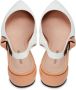 Cesare Gaspari Luxe Leren Ballerina Ivoor Beige Dames - Thumbnail 11