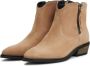 Cesare Gaspari Luxe Leren Cowboy Laarzen Bruin Brown Dames - Thumbnail 2
