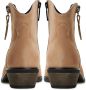 Cesare Gaspari Luxe Leren Cowboy Laarzen Bruin Brown Dames - Thumbnail 3
