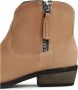 Cesare Gaspari Luxe Leren Cowboy Laarzen Bruin Brown Dames - Thumbnail 8