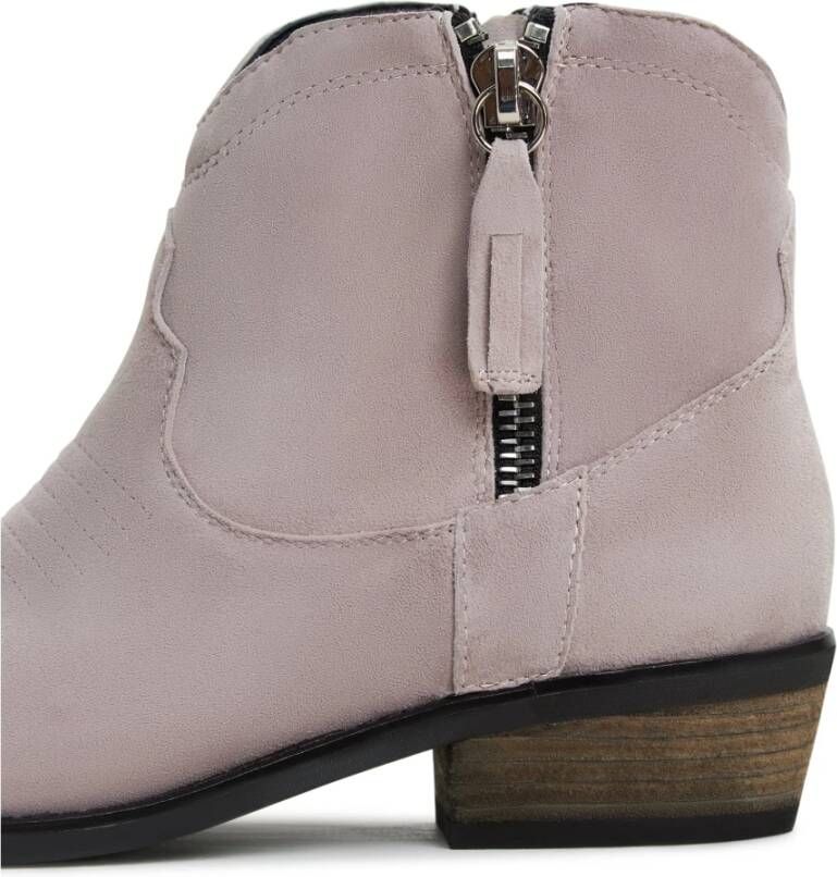 Cesare Gaspari Luxe Leren Cowboy Laarzen Grijs Gray Dames