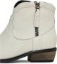 Cesare Gaspari Luxe Leren Cowboy Laarzen Ivoor Beige Dames - Thumbnail 8