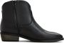 Cesare Gaspari Luxe Leren Cowboy Laarzen Zwart Black Dames - Thumbnail 6