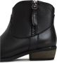 Cesare Gaspari Luxe Leren Cowboy Laarzen Zwart Black Dames - Thumbnail 8