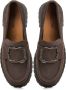 Cesare Gaspari Luxe Platform Loafers Bruin Brown Dames - Thumbnail 4