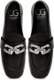 Cesare Gaspari Luxe Platform Loafers Zwart Black Dames - Thumbnail 3
