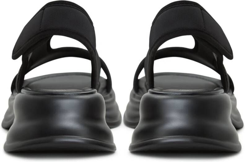 Cesare Gaspari Luxe Platform Sandalen Black Dames