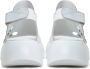 Cesare Gaspari Luxe Platform Sandalen Wit Black Dames - Thumbnail 3
