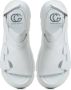 Cesare Gaspari Luxe Platform Sandalen Wit Black Dames - Thumbnail 4