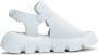 Cesare Gaspari Luxe Platform Sandalen Wit Black Dames - Thumbnail 6