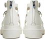 Cesare Gaspari Luxe Platform Sandalen Wit White Dames - Thumbnail 3