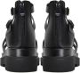 Cesare Gaspari Luxe Platform Sandalen Zwart Black Dames - Thumbnail 3