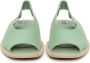 Cesare Gaspari Luxe Platte Sandalen Green Dames - Thumbnail 4