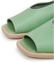 Cesare Gaspari Luxe Platte Sandalen Green Dames - Thumbnail 5