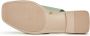 Cesare Gaspari Luxe Platte Sandalen Green Dames - Thumbnail 7