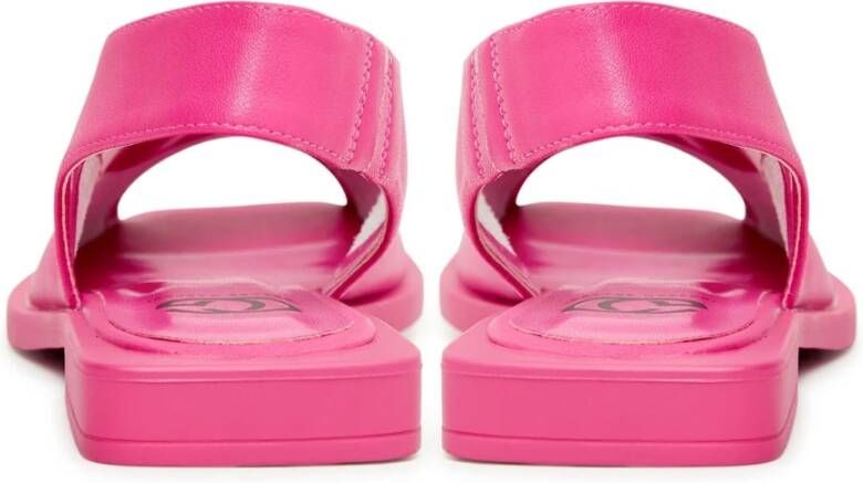 Cesare Gaspari Luxe Platte Sandalen Pink Dames