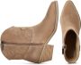 Cesare Gaspari Luxe Suede Cowboy Laarzen Bruin Brown Dames - Thumbnail 13