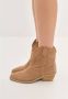 Cesare Gaspari Luxe Suede Cowboy Laarzen Bruin Brown Dames - Thumbnail 14