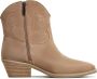 Cesare Gaspari Luxe Suede Cowboy Laarzen Bruin Brown Dames - Thumbnail 10