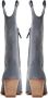 Cesare Gaspari Luxe Suede Cowboy Laarzen Grijs Gray Dames - Thumbnail 5
