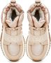 Cesare Gaspari Winter Enkellaars Sneakers Beige Dames - Thumbnail 4
