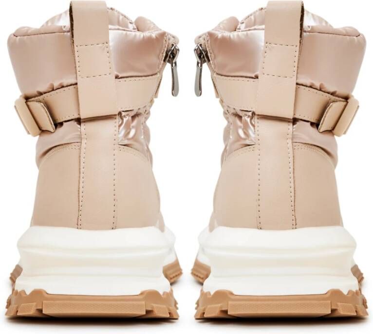 Cesare Gaspari Winter Enkellaars Sneakers Beige Dames