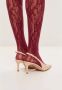 Cesare Gaspari Metal Accent Leather Pumps Beige - Thumbnail 2