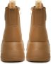 Cesare Gaspari Platform Enkellaarzen Beige Dames - Thumbnail 4