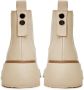 Cesare Gaspari Platform Enkellaarzen Beige Dames - Thumbnail 9