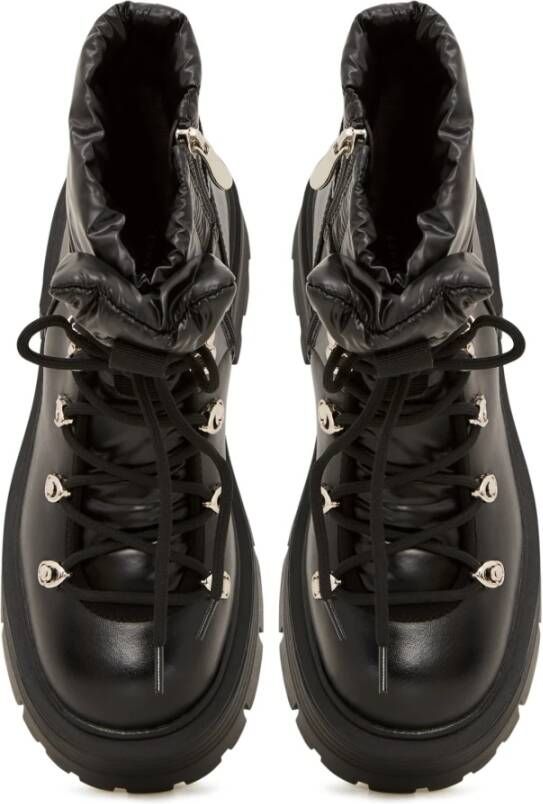 Cesare Gaspari Platform Enkellaarzen Black Dames