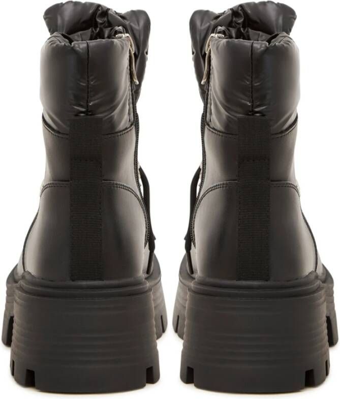Cesare Gaspari Platform Enkellaarzen Black Dames