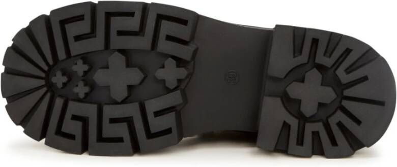 Cesare Gaspari Platform Enkellaarzen Black Dames