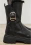 Cesare Gaspari Platform Enkellaarzen Black Dames - Thumbnail 8