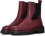 Cesare Gaspari Platform Klassieke Enkellaarzen Bordeaux Red Dames - Thumbnail 3