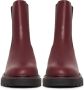 Cesare Gaspari Platform Klassieke Enkellaarzen Bordeaux Red Dames - Thumbnail 6