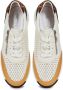 Cesare Gaspari Platform Leren Sneakers Bruin Multicolor Dames - Thumbnail 7