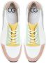 Cesare Gaspari Platform Leren Sneakers Wit Multicolor Dames - Thumbnail 5