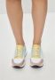 Cesare Gaspari Platform Leren Sneakers Wit Multicolor Dames - Thumbnail 8